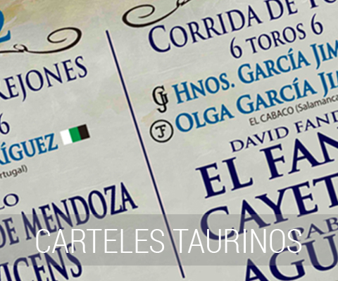 Carteles de Toros